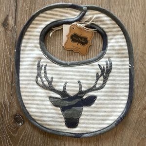 Baby boy mudpie bib